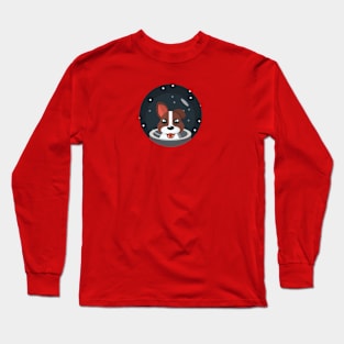 Laika dog Long Sleeve T-Shirt